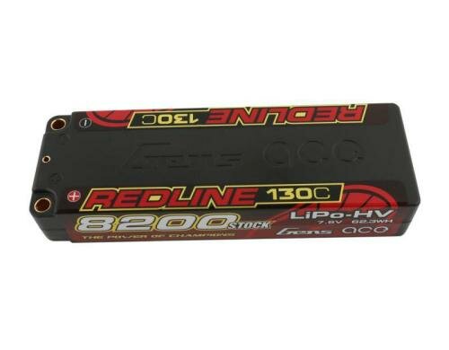 Gens LiHV-Akku 7.6V 8200mAh 130C 2S2P HC58 139x47x25 mm 301g 5mm Gold