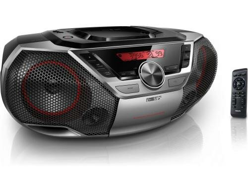 Philips AZ700T/12, CD-Radiorecorder schwarz, Bluetooth
