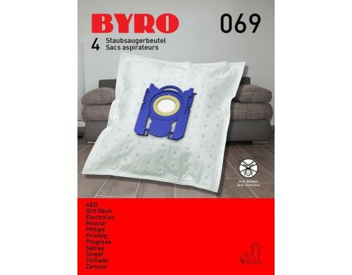 Byro Staubbeutel 069 Inhalt je 4 Staubbeutel