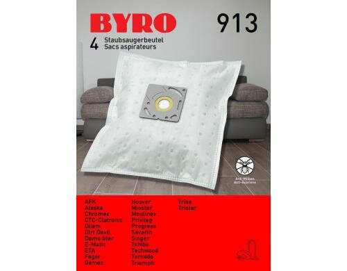 Byro Staubbeutel 913 Inhalt je 4 Staubbeutel