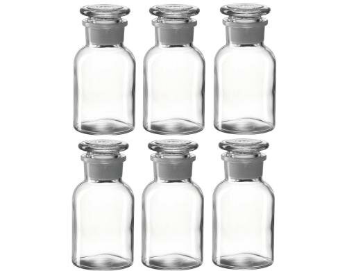 Leonardo Vorratsdose Cucina 125ml 6er Set 6 Stück, HxD: 12x6cm Glas