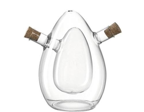 Leonardo Öl & Essig Spender Cucina Oval 1 Stück, HxD: 16x11cm