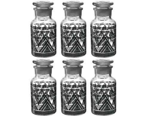 Leonardo Gewürzflasche Posto 250ml Muster 6 Stück, HxD: 14x7cm