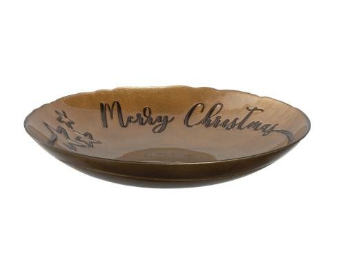 Leonardo Schale Decora 31cm Merry Christmas 1 Stück HxD: 6x31cm