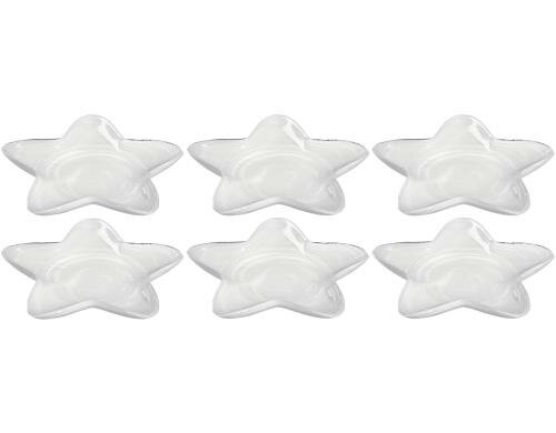 Leonardo Sternschale Ornare 23cm 6er Set 6 Stück, DxH: 23x3cm