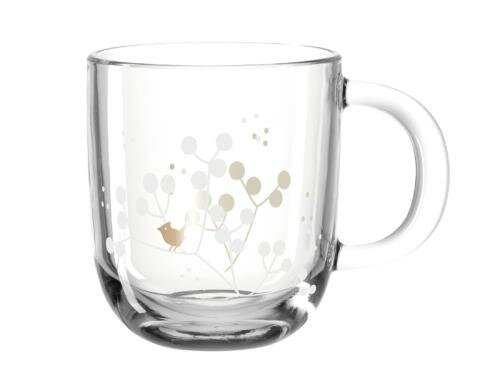 Leonardo Tasse Ornare 400ml Mistelzweig 1 Stück, H: 15cm, V: 400ml