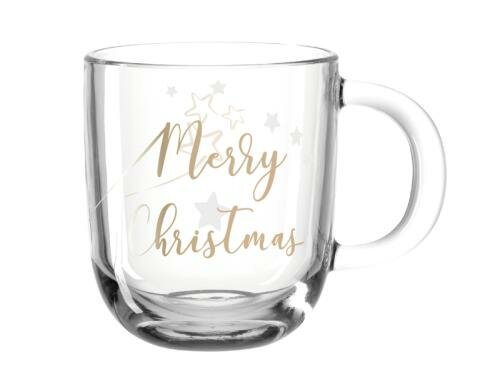 Leonardo Tasse Ornare 400ml Merry Christmas 1 Stück, H: 15cm, V: 400ml