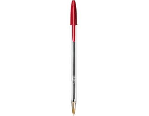 Bic Cristal Original Kugelschreiber Medium rot, 1.0mm, Box à 50 Stk.