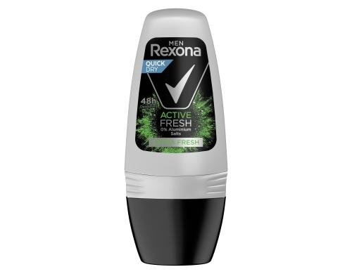 Rexona Men Deo RollOn Active Fr ohne Alu 50 ml