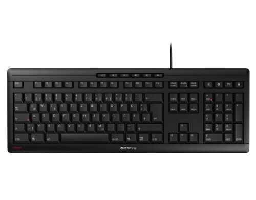 Cherry STREAM schwarz DE Layout USB