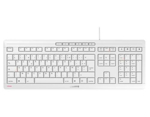 Cherry STREAM hellgrau FR Layout USB