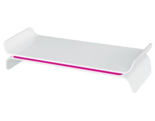 Leitz WOW Monitorständer weiss/pink