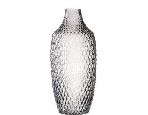 Leonardo Vase Poesia 30cm Grau 1 Stück, Grösse 30x13cm