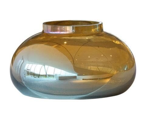 Leonardo Vase Poesia 14cm Gold 1 Stück, Grösse 14x25cm