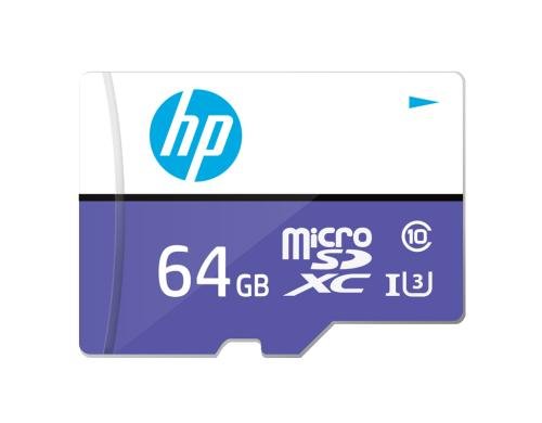 HP microSDXC Card U3 64GB UHS-I U3, Lesen 100MB/s, Schreiben 60MB/s