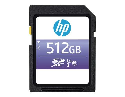HP SDXC Card U3 512GB UHS-I U3, Lesen 95MB/s, Schreiben 30MB/s
