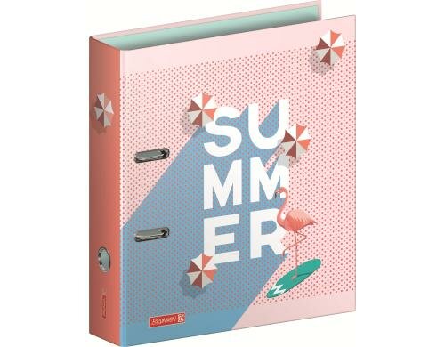 Brunnen Ordner Summer A4, Rückenbreite 7cm