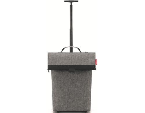 Reisenthel Einkaufsroller trolley M 43l twist silver, 43 x 53 x 21 cm