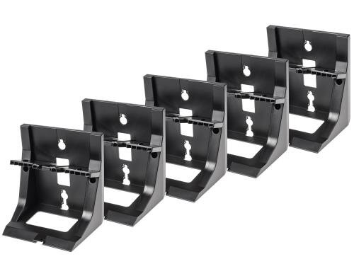 Poly Wandhalterung 5er Pack zu VVX301/311/401/411/501/601