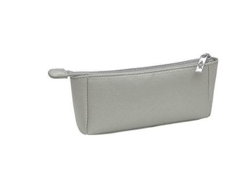 Wedo Schlamperetui Clutch Grösse 25.5 x 9.2 x 4.5cm, silber
