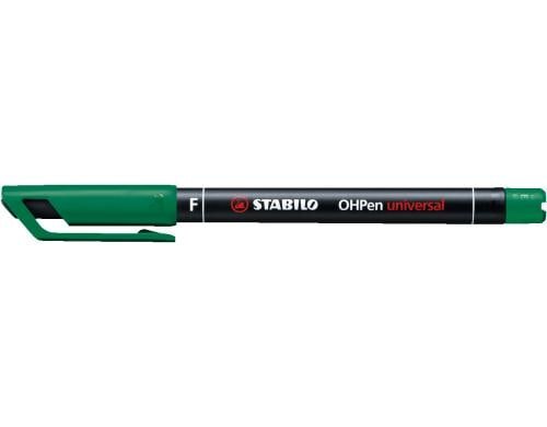 Stabilo OHPen universal Fein grün Inhalt: 10 Stk., wasserfest,