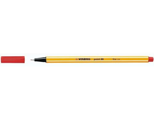 STABILO point 88 rot 10er Etui