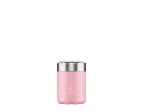 Chillys Food Pots 300 ml, Pastel Pink 300ml, Pastel Pink