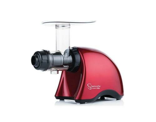Sana by Omega Entsafter 707 metallic rot 200W, BPA frei, Saft, Pastafunktion