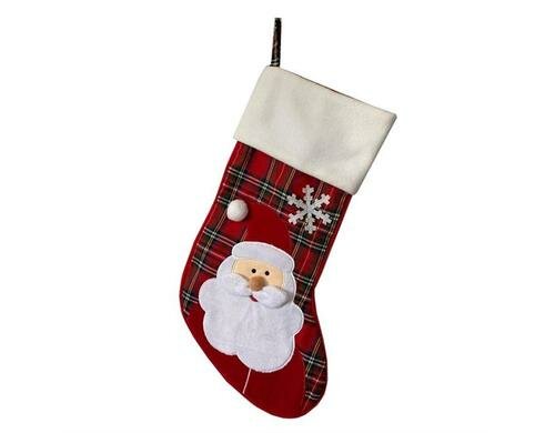 Dameco Nikolausstiefel Samichlaus H: 40cm, mit Schlaufe zum aufhängen