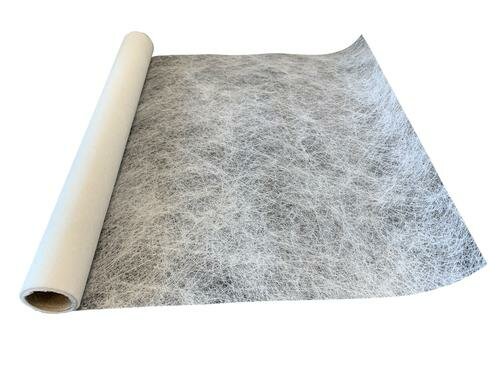 Dameco Tischläufer Weiss  36x300cm Vlies, 100% Polyester