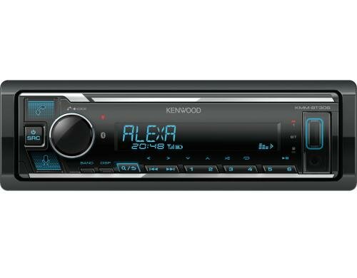 KENWOOD Autoradio KMM-BT306 1-DIN Bluetooth, Spotify & Amazon Alexa