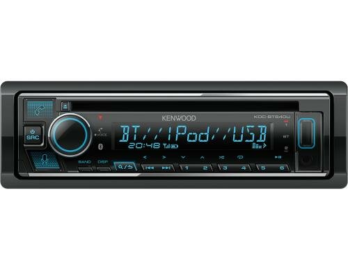 KENWOOD Autoradio KDC-BT640U 1-DIN Bluetooth, Spotify & Alexa Control
