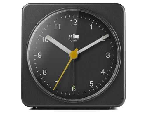 BRAUN Classic Analogwecker Licht, Leuchtzeiger, Crescendo Alarm