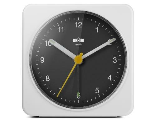 BRAUN Classic Analogwecker Licht, Leuchtzeiger, Crescendo Alarm