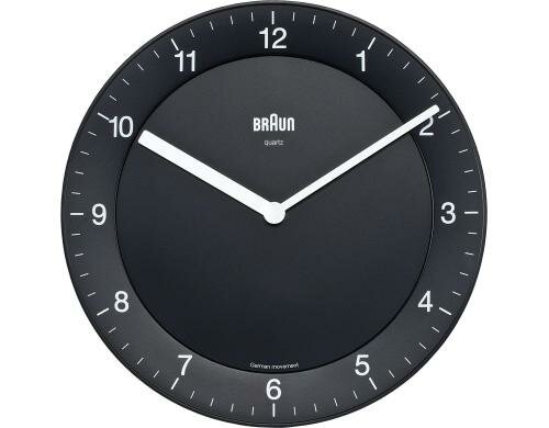 BRAUN Wanduhr Funkgesteuertes Werk