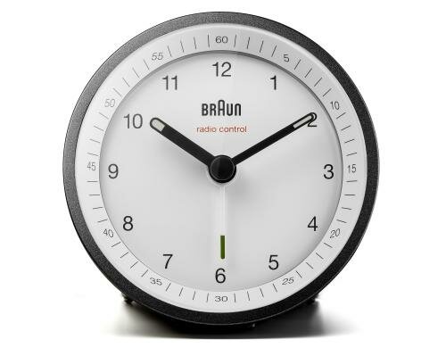 BRAUN Wecker Schlummertaste, Licht, Leuchtzeiger