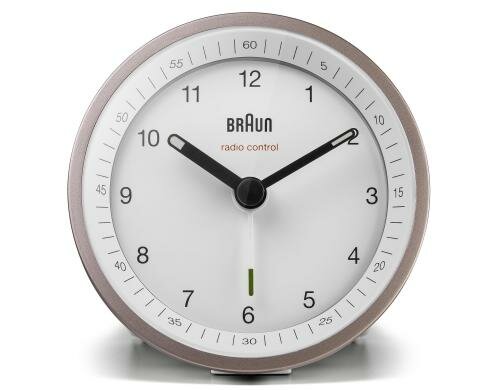 BRAUN Wecker Schlummertaste, Licht, Leuchtzeiger