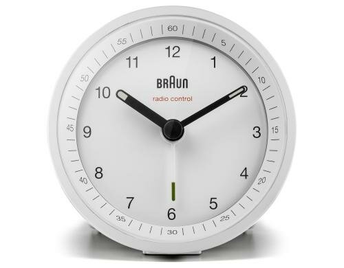 BRAUN Wecker Schlummertaste, Licht, Leuchtzeiger