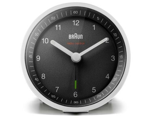 BRAUN Wecker Schlummertaste, Licht, Leuchtzeiger