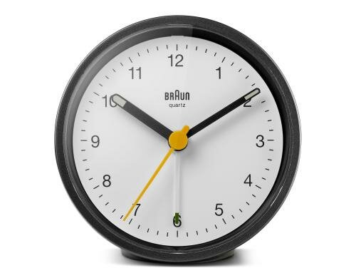 BRAUN Analogwecker Schlummertaste, Licht, Leuchtzeiger