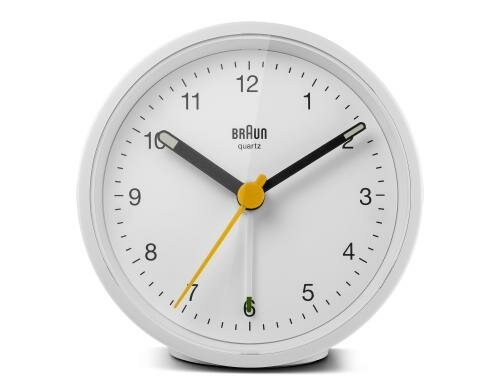 BRAUN Analogwecker Schlummertaste, Licht, Leuchtzeiger