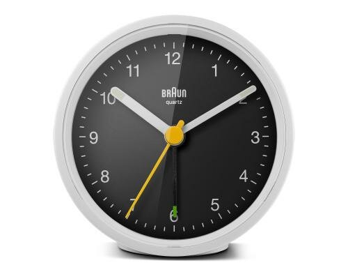 BRAUN Analogwecker Schlummertaste, Licht, Leuchtzeiger