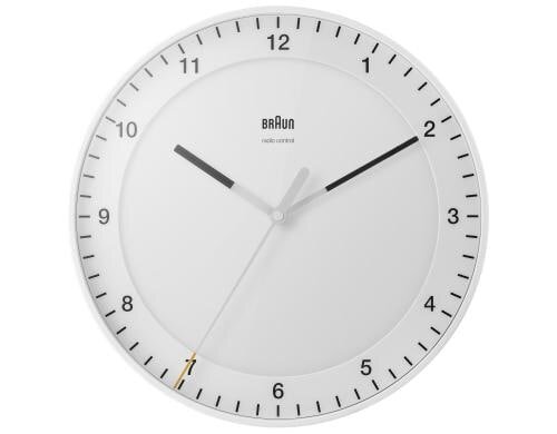 BRAUN Wanduhr Funkgesteuertes Werk