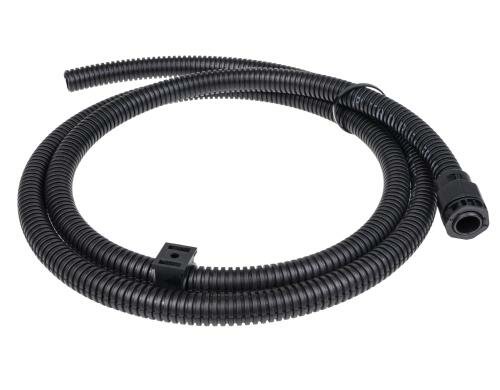 Installationsrohr gewellt, NW14, 5m Polypropylen, UV-Resis, schwer entflammbar