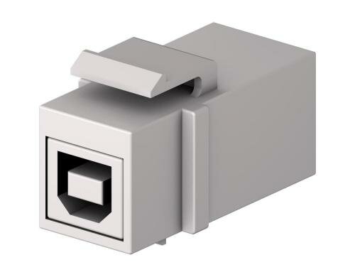 CeCoNet Keystone Modul USB B-A weiss B-Buchse-A-Buchse, weiss