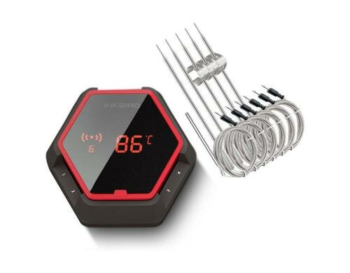 Inkbird Grillthermometer IBT-6XS/6 20 mit Batterie und Magnethalter