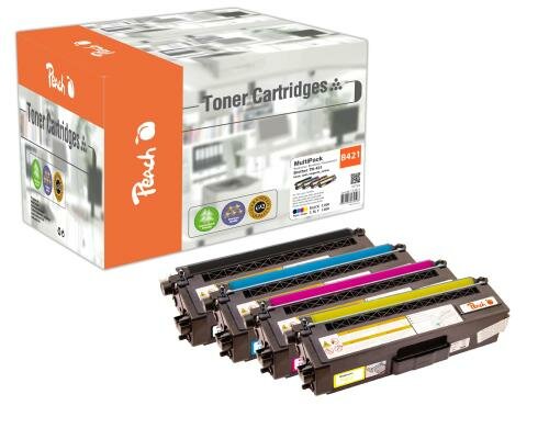 Peach Toner Brother TN-421 MultiPack bk, c, m, y, 1x3000, 3x1800 Seiten