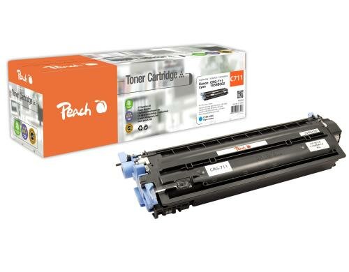 Peach Toner Canon 1659B002, CRG-711 Cyan, 6000 Seiten