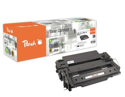 Peach Toner HP Q6511X, No 11X Black, 12000 Seiten
