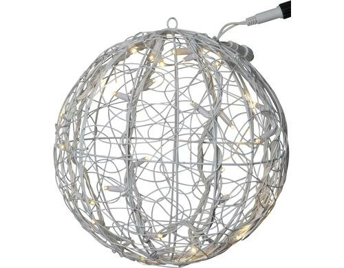 Star Trading Beleuchtungssyst. LED Kugel Weiss, benötigt Netzkabel
